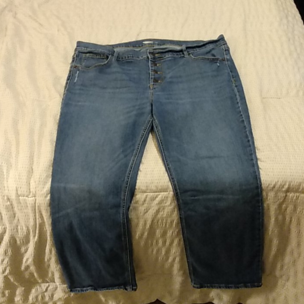 Size 16 Old Navy ankle flare jeans